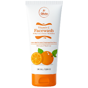 Glivia Oily Skin Face Wash Man and Women Cleanser Facewash Men For Dry Combination Acne Prone Oil Control Serum Acne Face Wash Woman and Pimple Scrub Care Detan Tan Vitamin C Facewash For Oily Skin